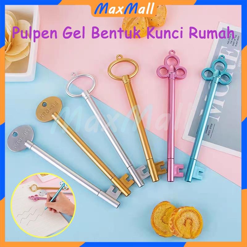 

Pulpen Unik Pen Gel Kunci Classic Pulpen Gel Bentuk Kunci Rumah Pen Karakter Alat Tulis Stationary