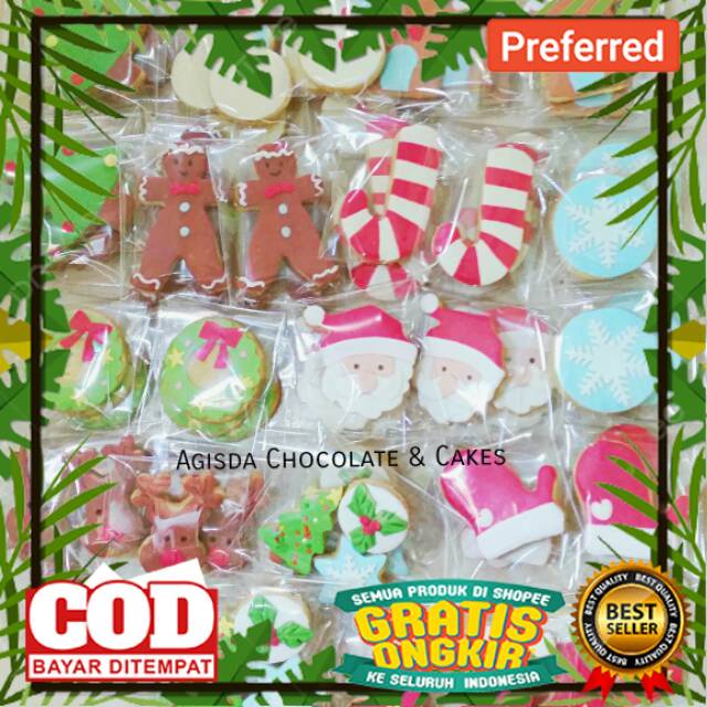 

Cookies hias custom natal chistmas// Kostum Natal / Tahun Baru / HARBOLNAS / PROMO 12.12