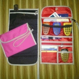 Bank Kit Organizer / Tas buku tabungan, keytoken -Pokershop