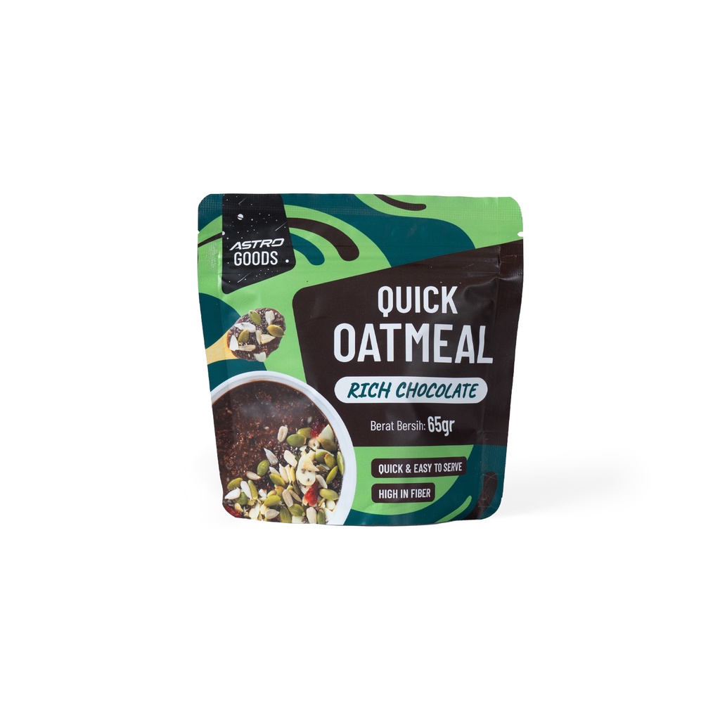

Astro Goods - Quick Oatmeal Rich Chocolate 65 gr