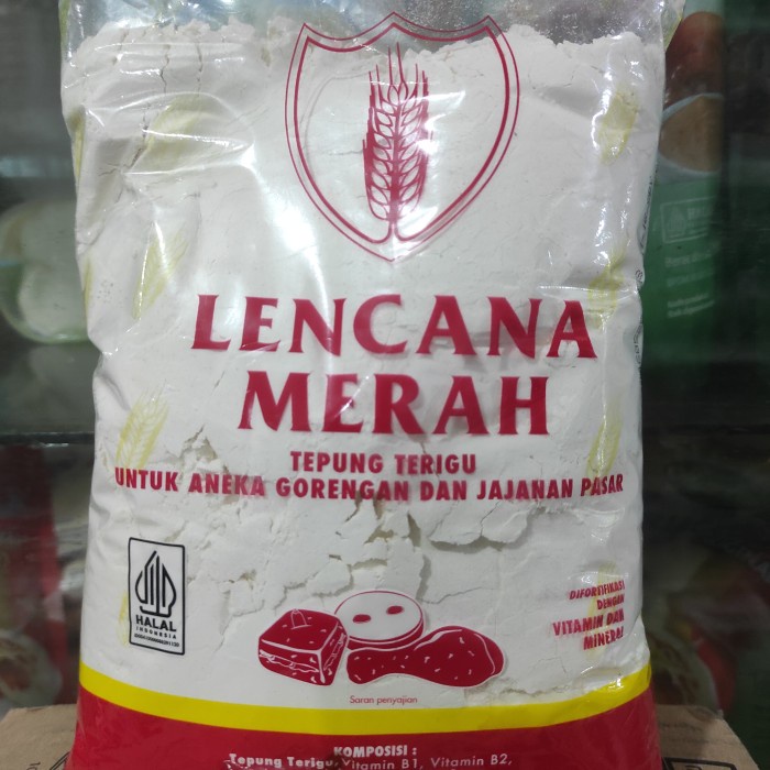 

Tepung Lencana Merah Ekonomis 1 Kg