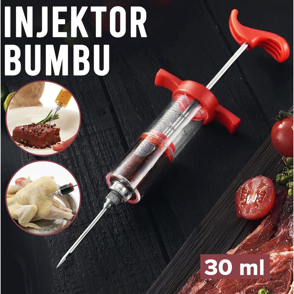 

Injektor / Alat Suntik Bumbu Marinasi / Marinade Daging 30 ML
