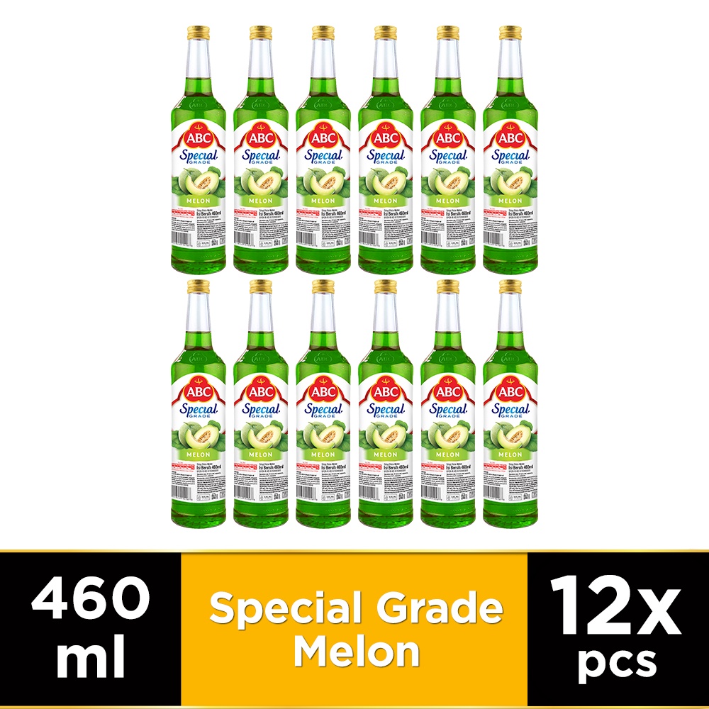 

ABC Sirup Special Grade Melon 460 ml - Multi Pack 12 pcs