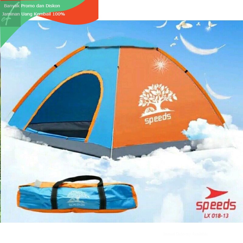 Tenda Camping Kap 2-3 Orang (Speeds Lx 018-13)