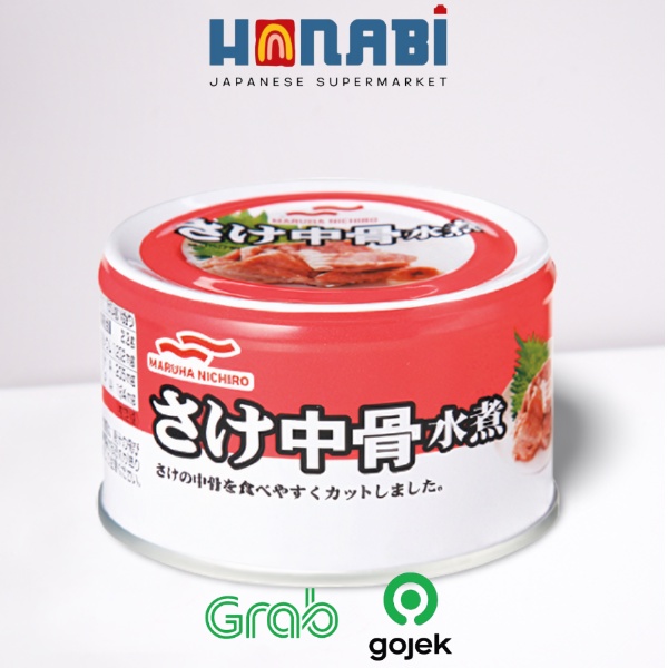 

Maruha Sake Nakabone Mizuni 150g - Ikan Salmon Kaleng Made In Japan