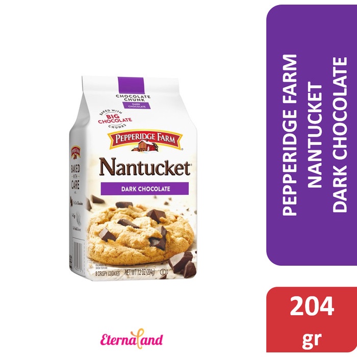 

Pepperidge Farm Nantucket Dark Chocolate Cookies - kukis cokelat impor