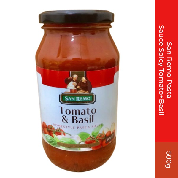 

San Remo Pasta Sauce Spicy Tomat Basil