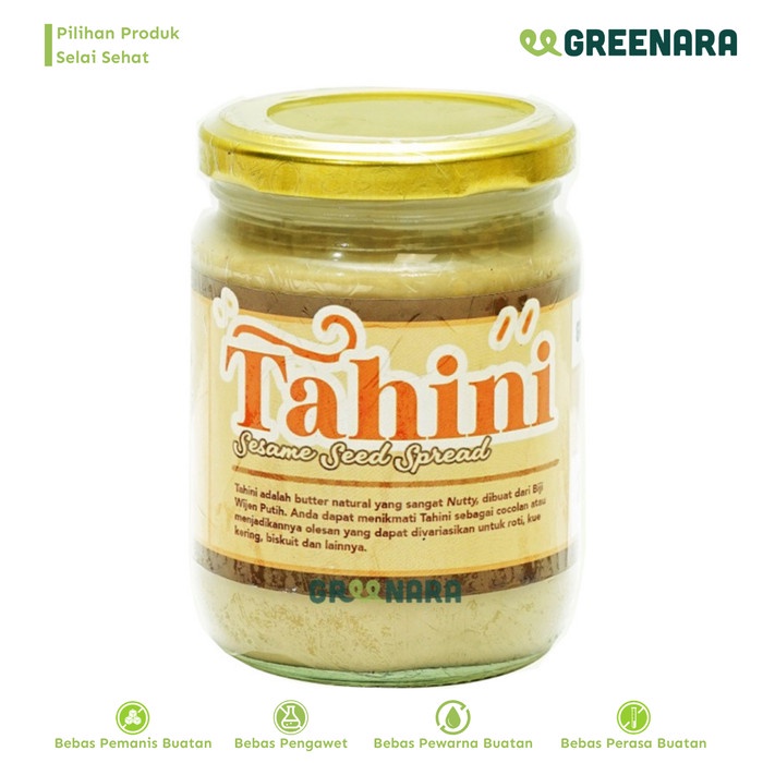 

[KUALITAS PREMIUM] Tahini White Sesame Seed 230gr / Selai Wijen Terjangkau