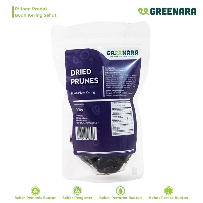 

[PREMIUM] Plum Kering 100gr / Dried Prune KUALITAS TERBAIK