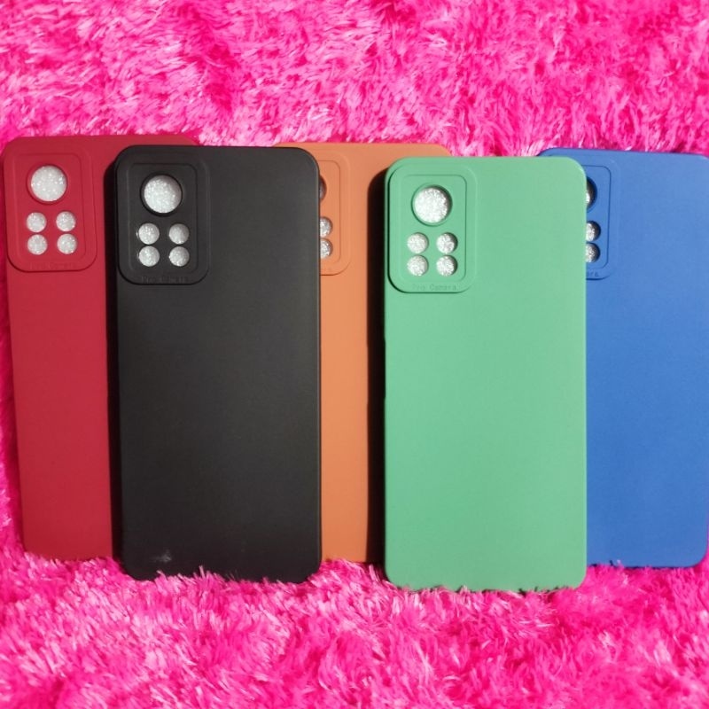 Softcase Casing INFINIX 11S NFC Silikon Casing Case Macaron Macaron Pelindung Pro Camera