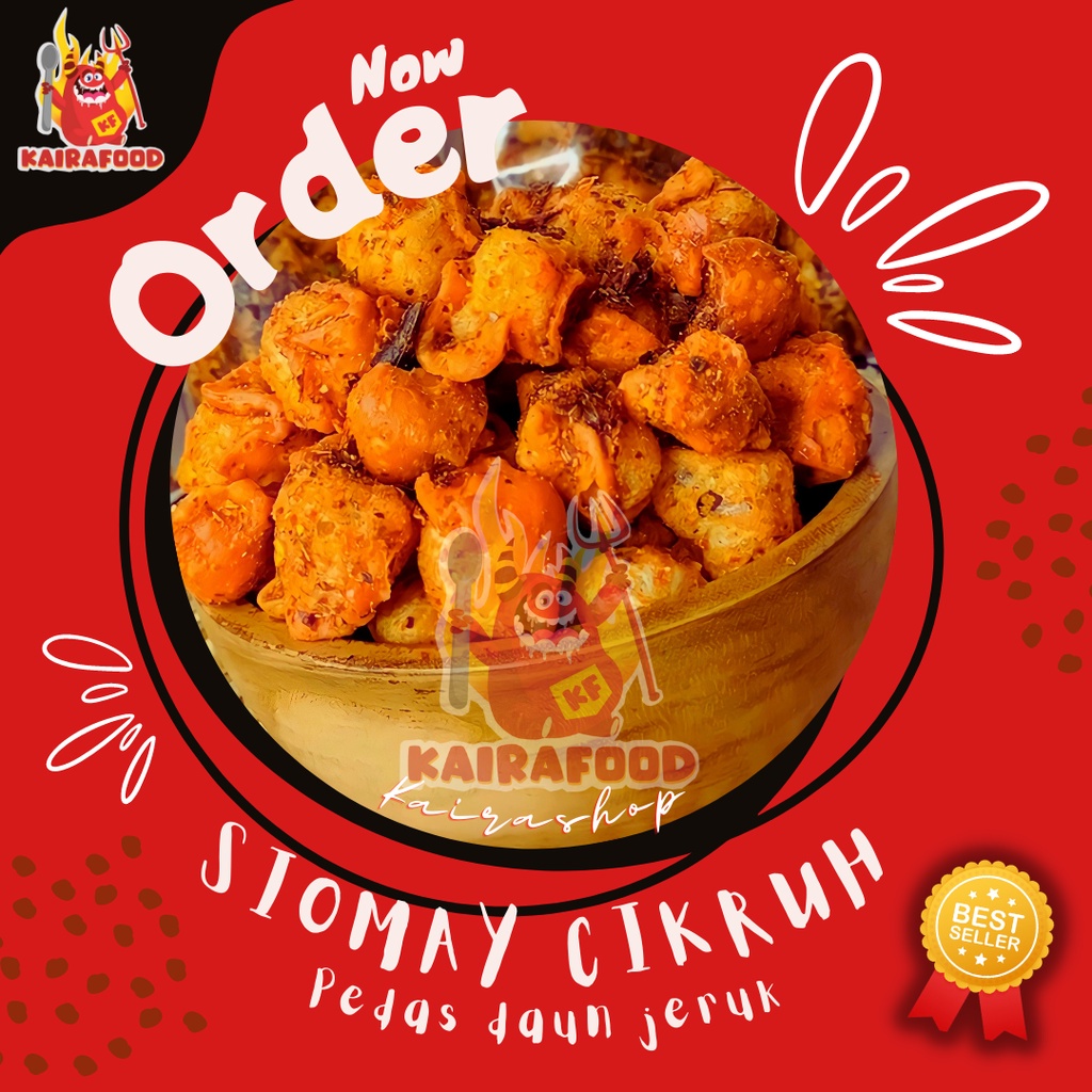 

SIOMAY CIKRUH | SIOMAY GORENG PEDES DAUN JERUK | ORIGINAL DAUN JERUK