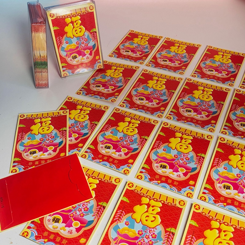 

ANGPAO IMLEK ISI 50 PCS hongpao dragon lucu murah premium tebal hong pao