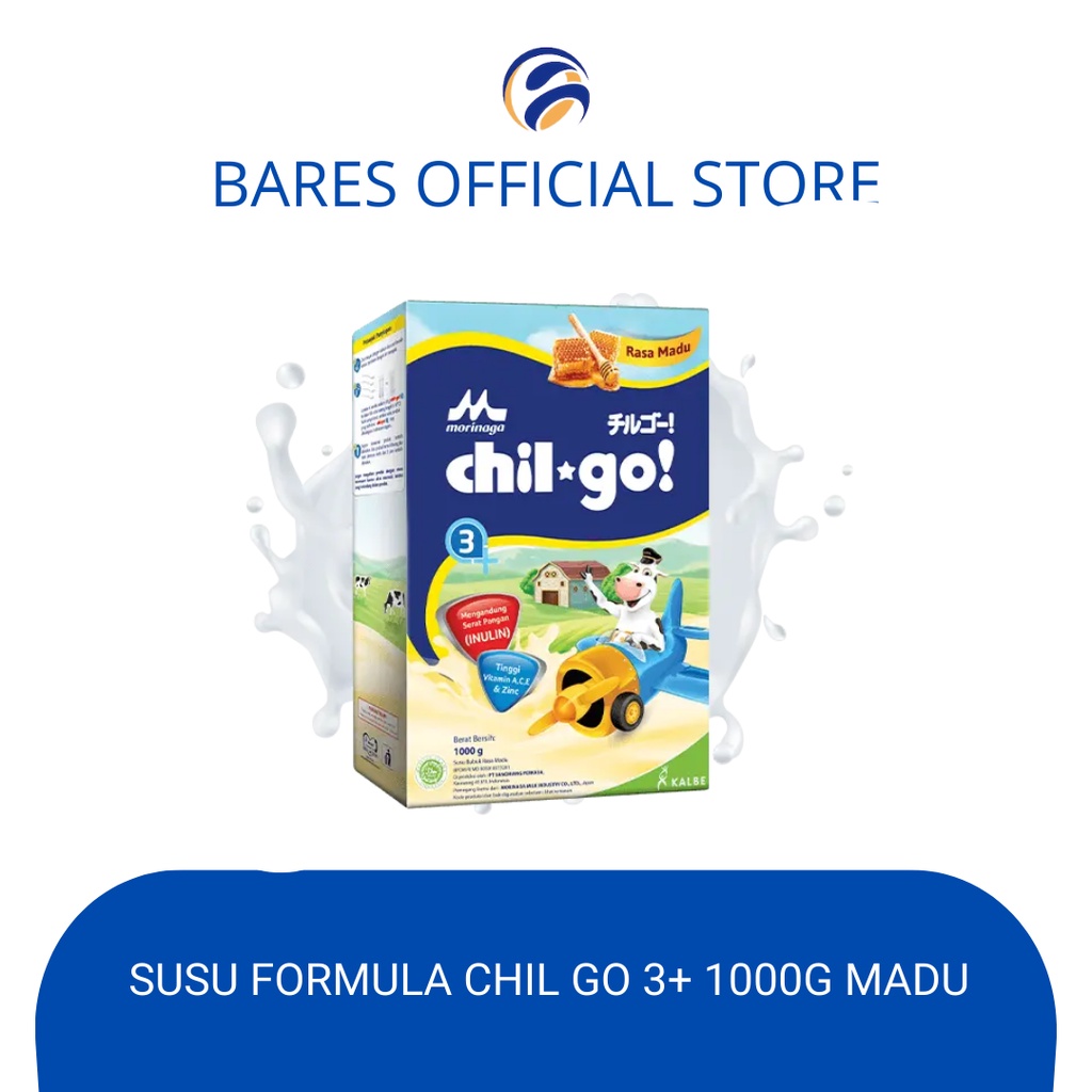 

Morinaga Chil Go 3+ Susu Formula 1000 Gram Rasa Madu Susu Bubuk