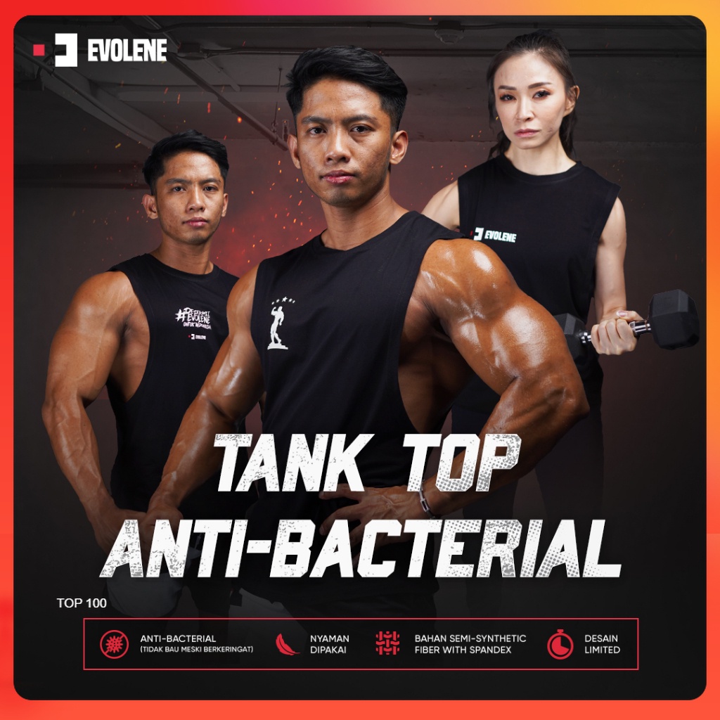 Evolene Tank Top  Eksklusif All Size Surabaya Premium Shopping Evolen Evoline Promo Spesial Evolene