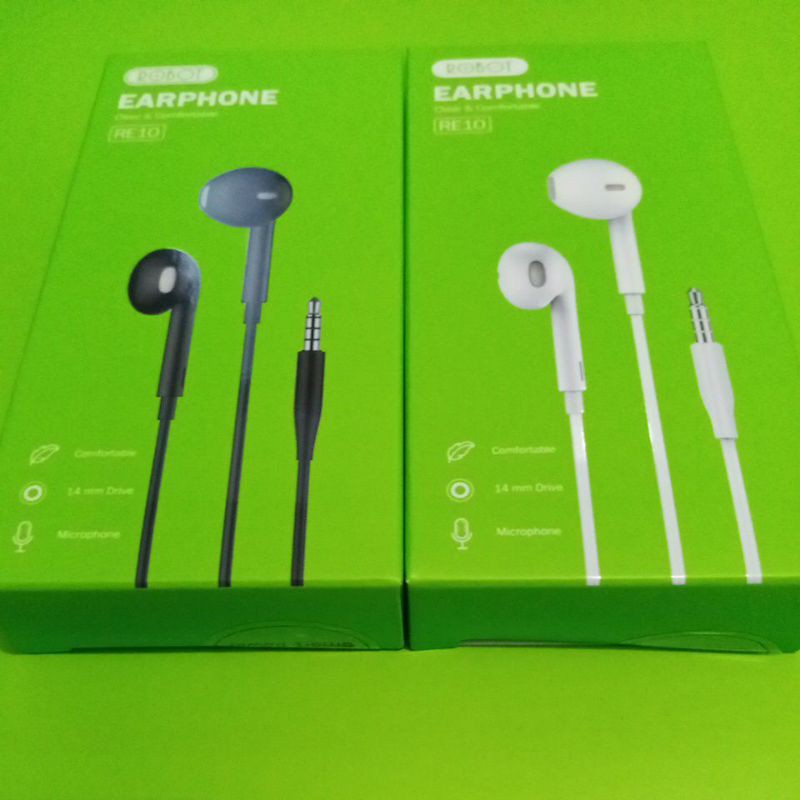 [GAS] HEADSET headset handfree ROBOT RE10 original