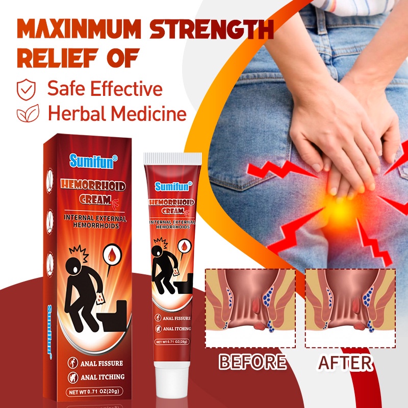 Sumifun Obat Salep Wasir Krim Cream Wasir Ambeien Ambeyen Ambien Dictamni 100% Original Herbal Ampuh