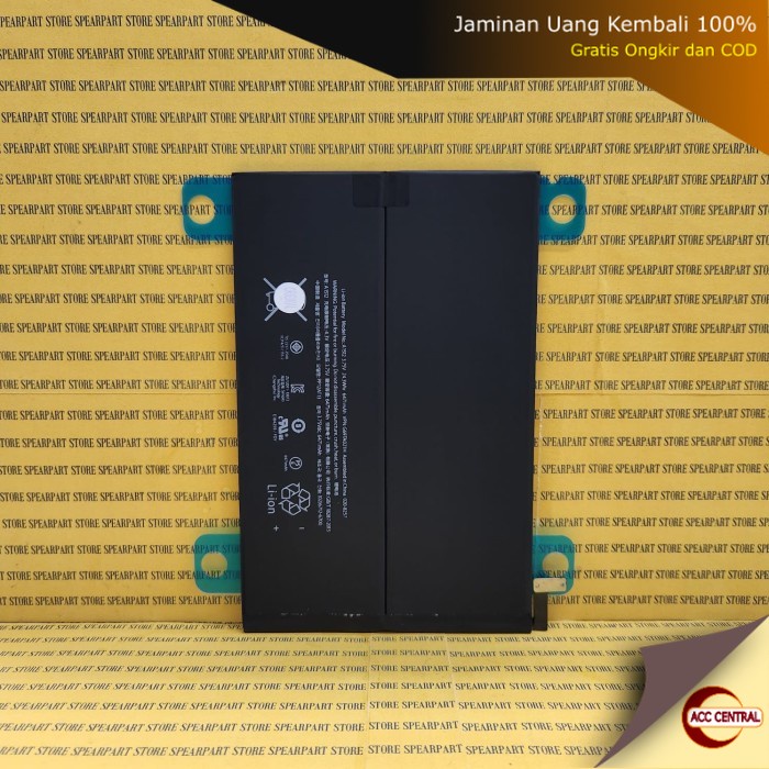 Baterai iPad Mini 2 / Mini 3 A1512 | A1490 | A1491 | A1599 - Battery Batre Batrai Batere