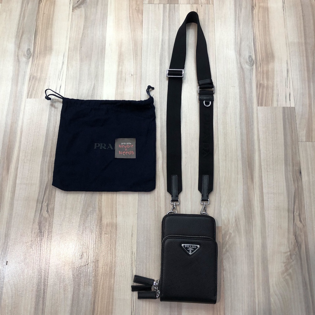 PRPBSL Phone Bag/Tas Selempang Pria Hitam