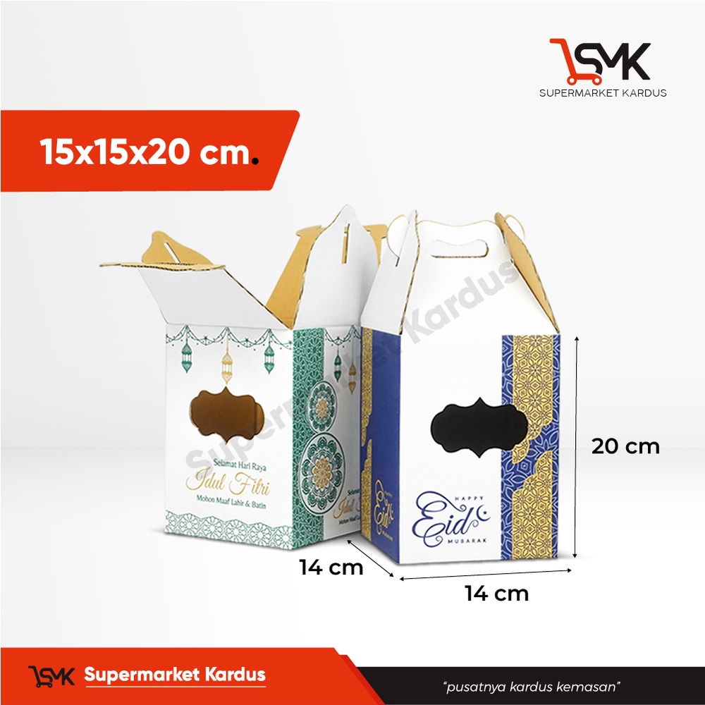 

Box 15X15X20 cm Jinjing (KUKER 500gr isi 3 Toples Bulat) Kardus/karton/kemasan/Kue Kering isi 3/kuker isi 3/idul fitri/Iedmubarak/hampers/parcell/parcel/tinggi20