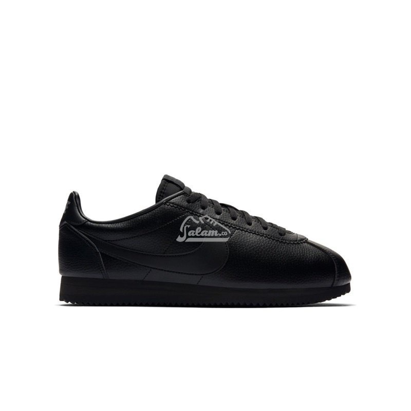 Cortez Basic Leather Triple Black "Unisex"