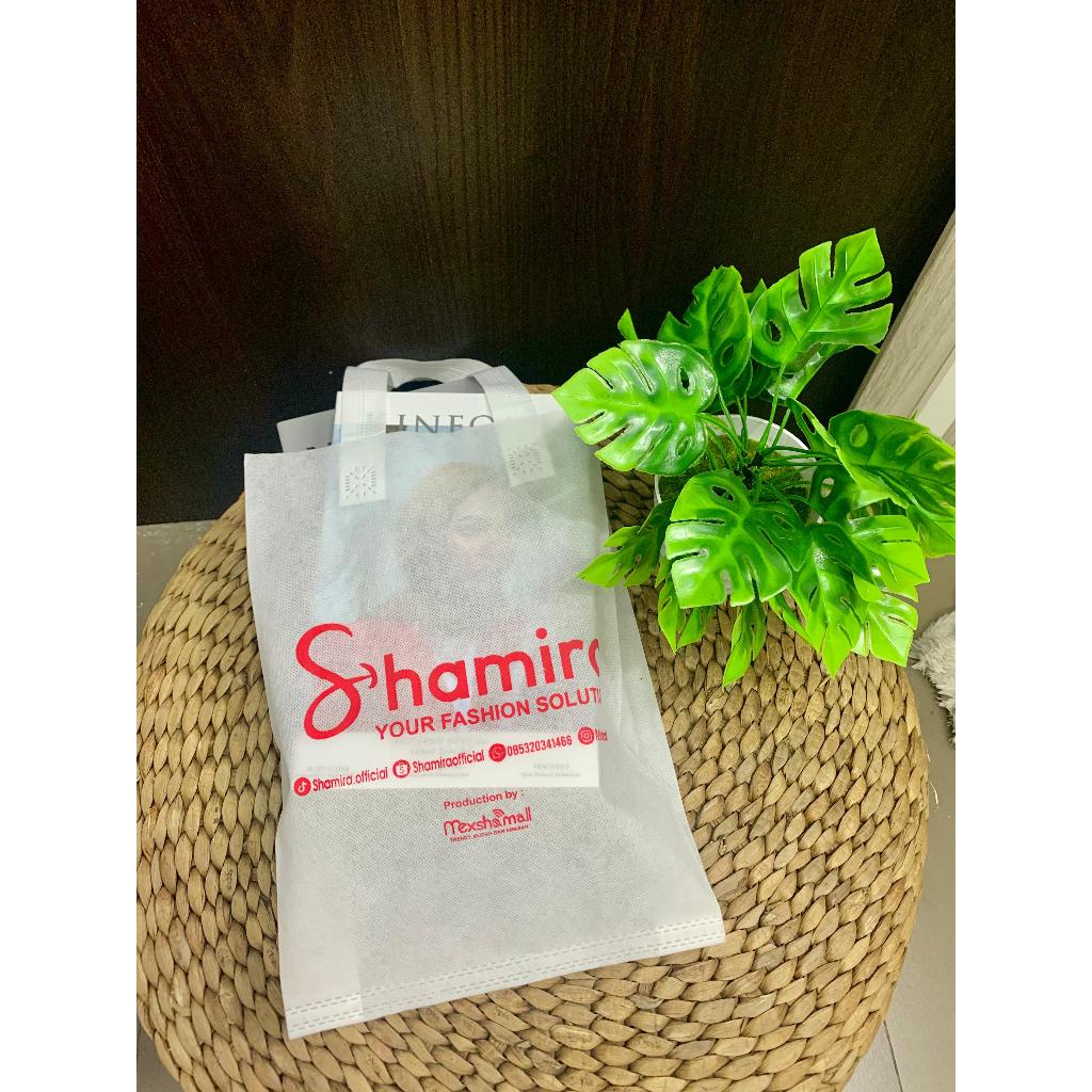 

Tote bag Goodie Bag Tas Spoonbond Shamira Ukuran 25x35cm Termurah