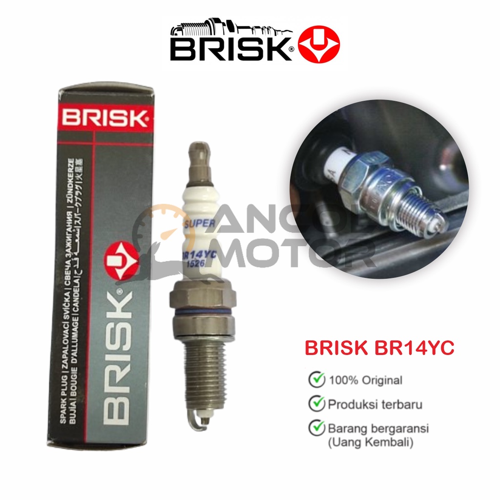 BRISK BR14YC Busi  Super Mobil Daihatsu Xenia Grand Max Luxio Terios