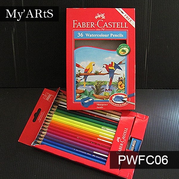 

Faber Castell Watercolour Pencil 36 warna Pensil Warna Cat Air