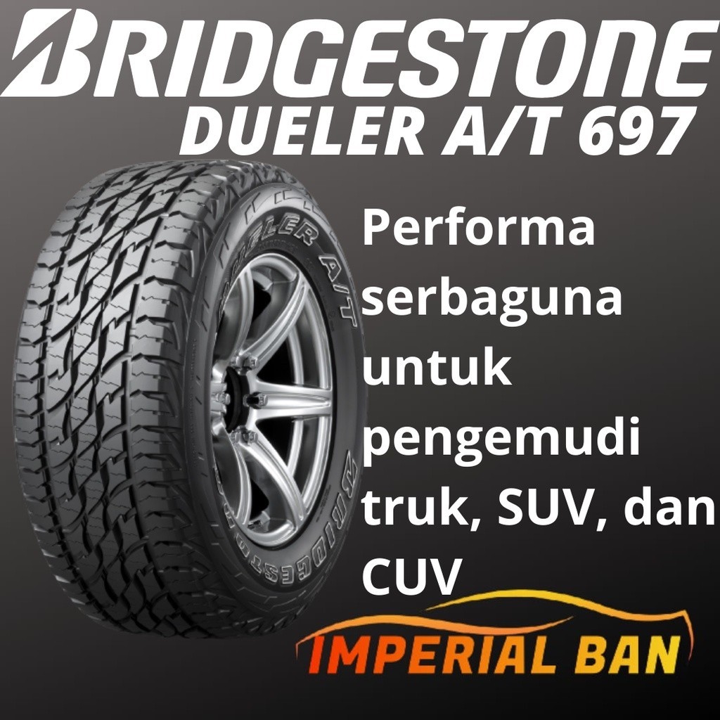 265/60 R18 Bridgestone Dueler 697 AT  Fortuner VRZ