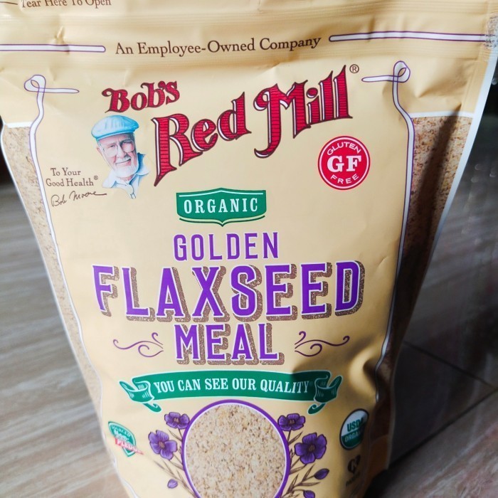 

Bob Red Mill organic golden flaxseed meal gluten free 453gr