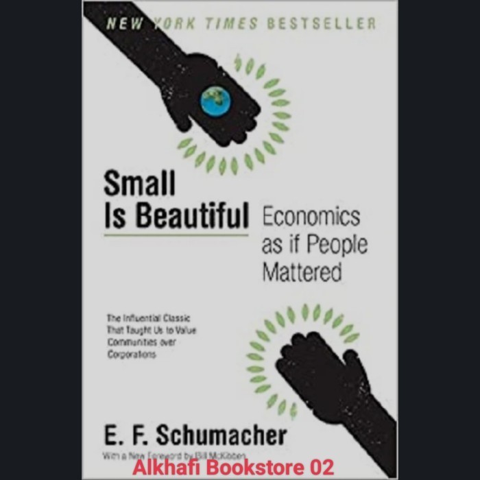 Buku Small Is Beautiful - Economics as if People Mattered