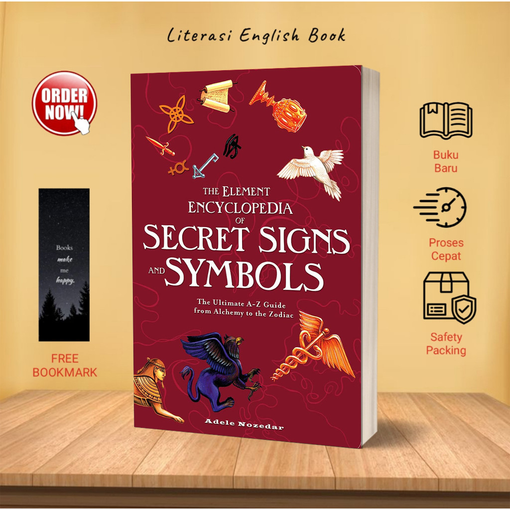 The Element Encyclopedia of Secret Signs and Symbols by Adele Nozedar (English)