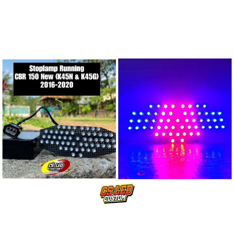 stoplamp running cbr 150r new K45G K45N Facelift 2016-2020 11 mode Free Soket Dalam