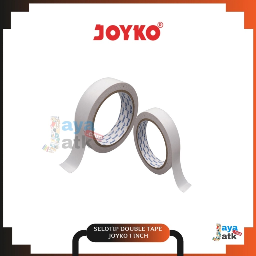 

Selotip Double Tape Dua Sisi - Joyko 1 Inch