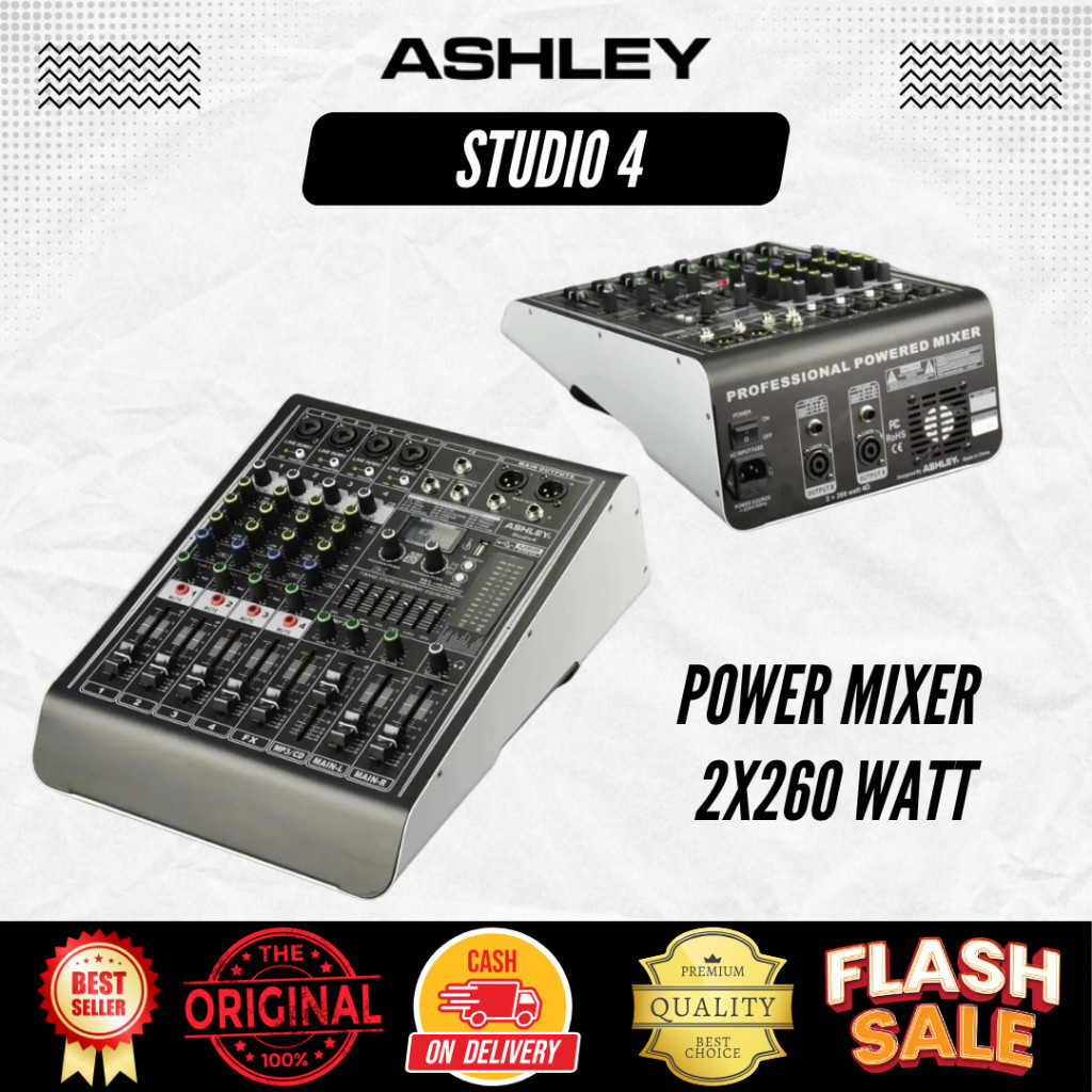 Power Mixer Ashley Studio 4