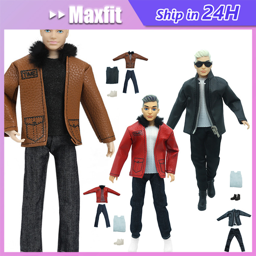 Mattel Barbie Ken Pivotal Fashionistas Doll - Mainan Anak Perempuan Boneka Berbie Barbi Cowok