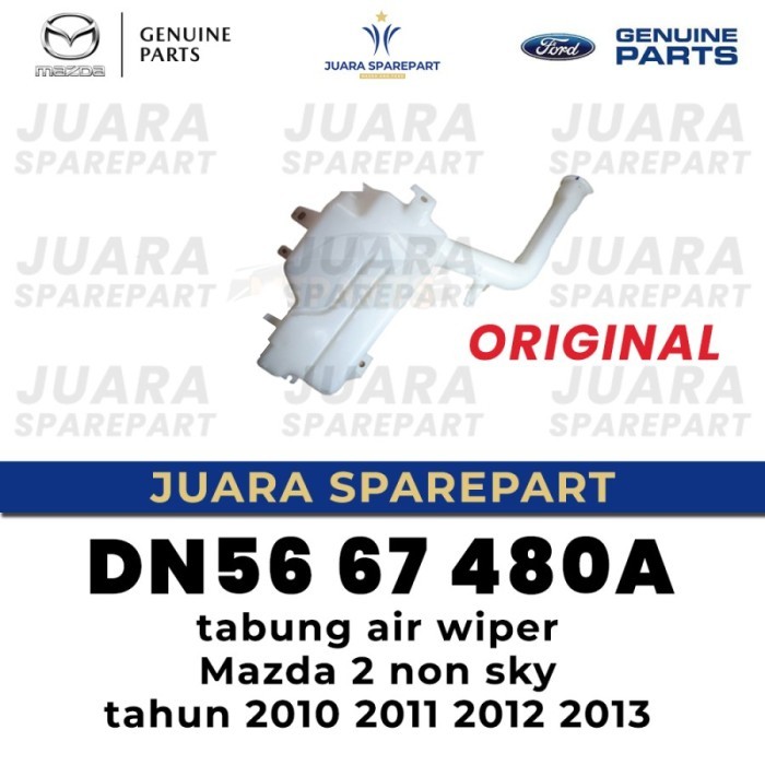 tabung air wiper Mazda 2 non sky tahun 2010 2011 2012 2013 original