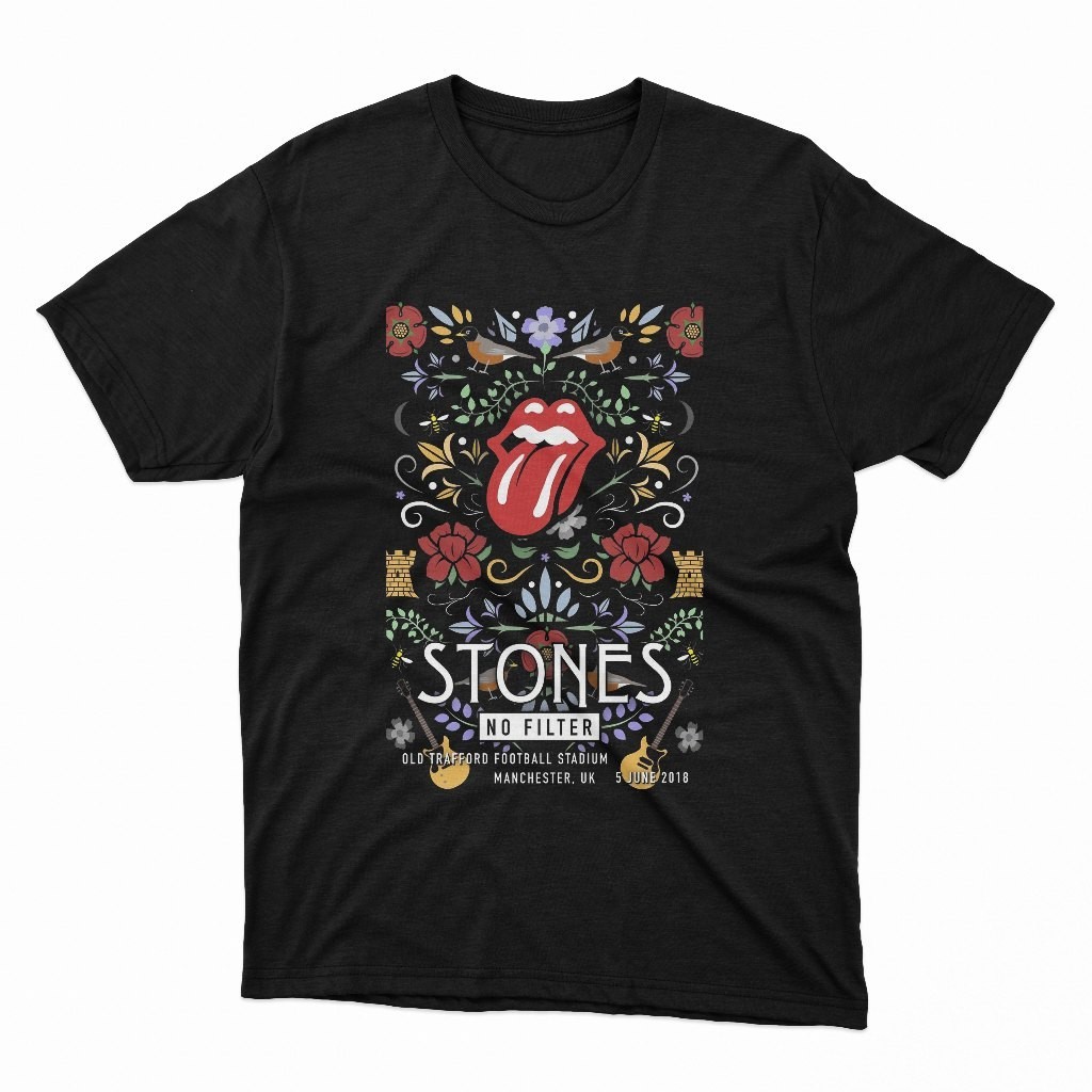 KAOS DEWASA The Rolling Stones No Filter Poster