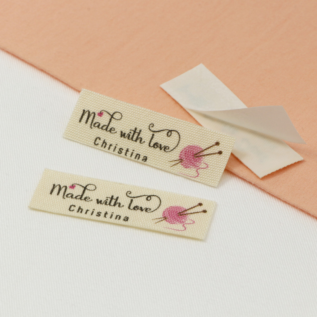 

120 pieces Ironing Labels, Logo or Text, Personalized Brand , Clothing Labels, Custom Design, Fabric tags(YT152)