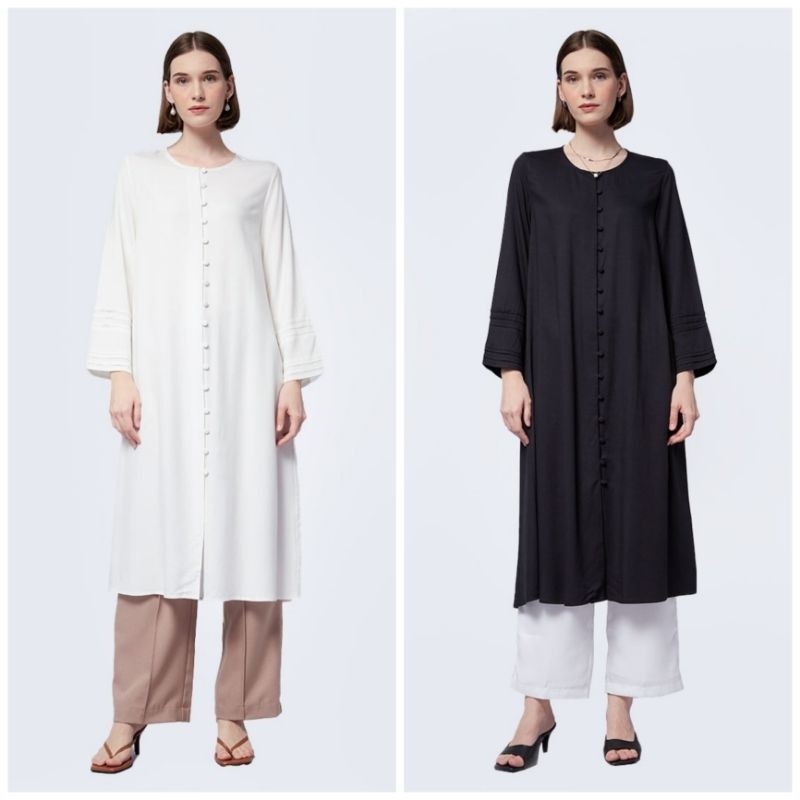 EXECUTIVE LONG TUNIK LONG DRESS WANITA
