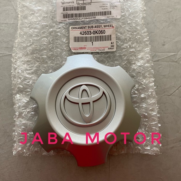Best Seller Part Tutup velg-Dop roda Hilux Vigo original 42603-0K060 Baru
