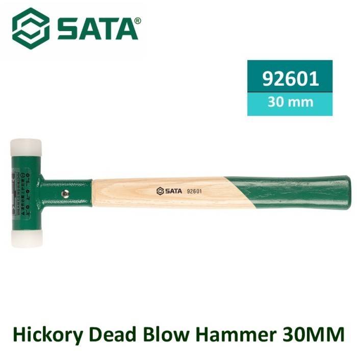 SATA 92601 Palu Hickory Dead Blow Hammer 30 mm