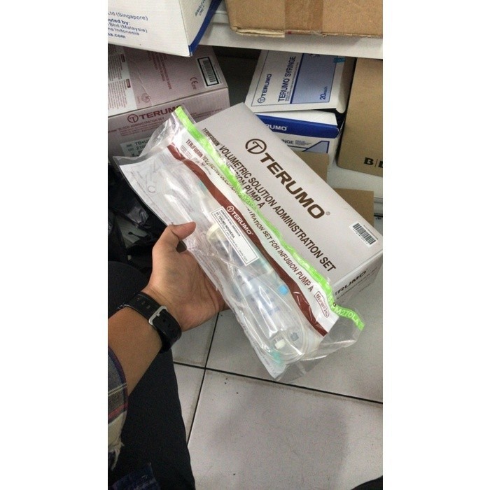 Microdrip Volumetric Solution Feeding Set / Buret Set Terumo for Infusion Pump Pcs