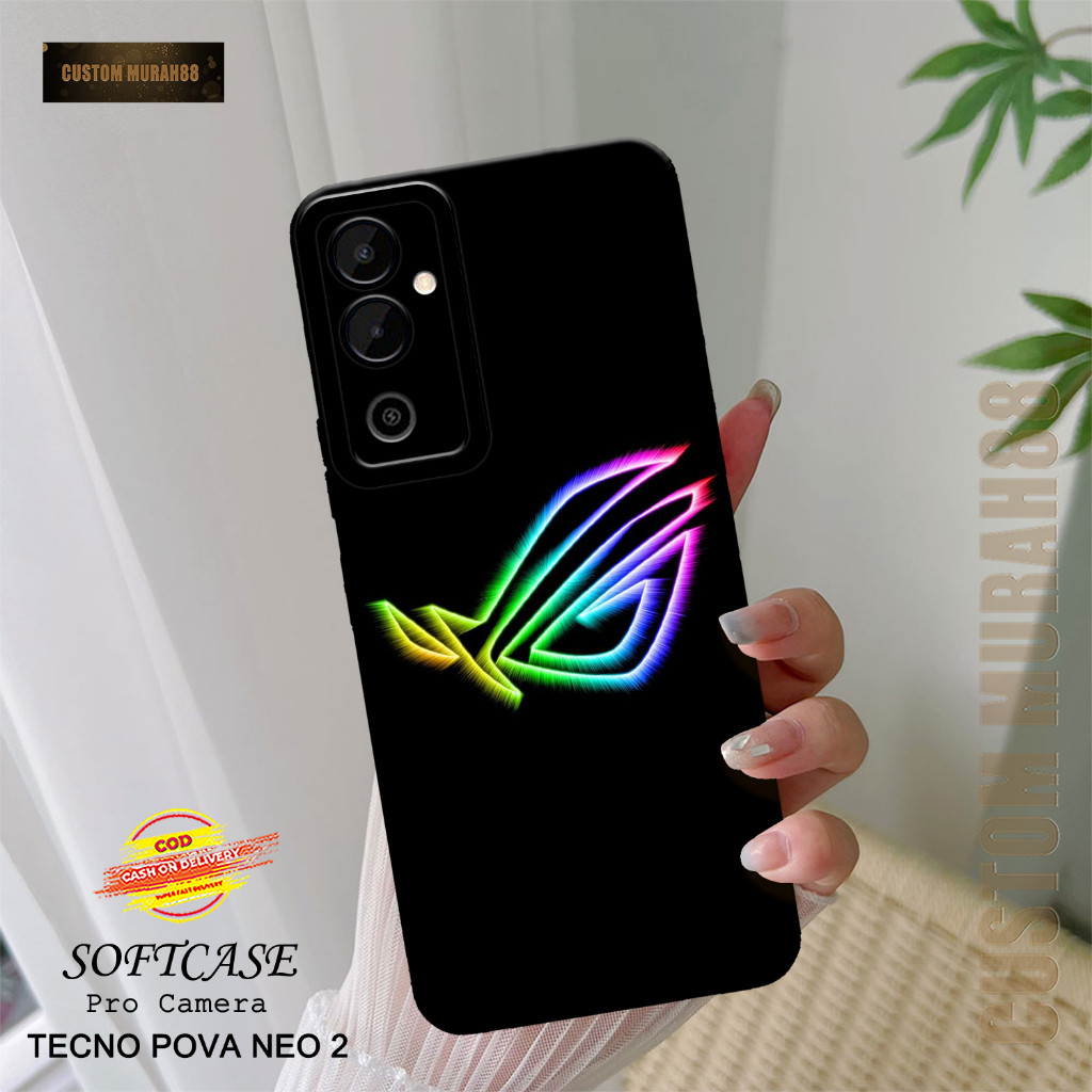 Case Tecno Pova Neo 2 Terbaru - Fashion Case GAMING - Casing Hp Tecno Pova Neo 2 - Softcase Pro Came