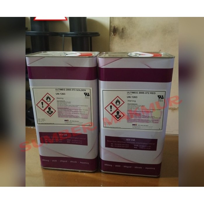 Sirlak dinamo Insulating Varnish ULTIMEG 2000 -372 RED kawat tembaga JFT