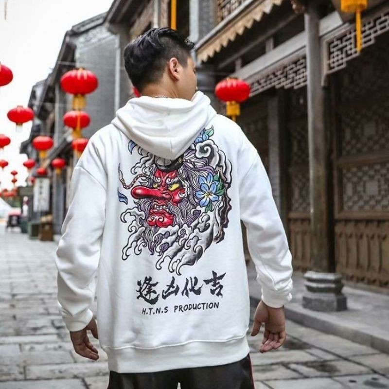 HOODIE JUMPER PREMIUM FRINTING GOTHIC HIG