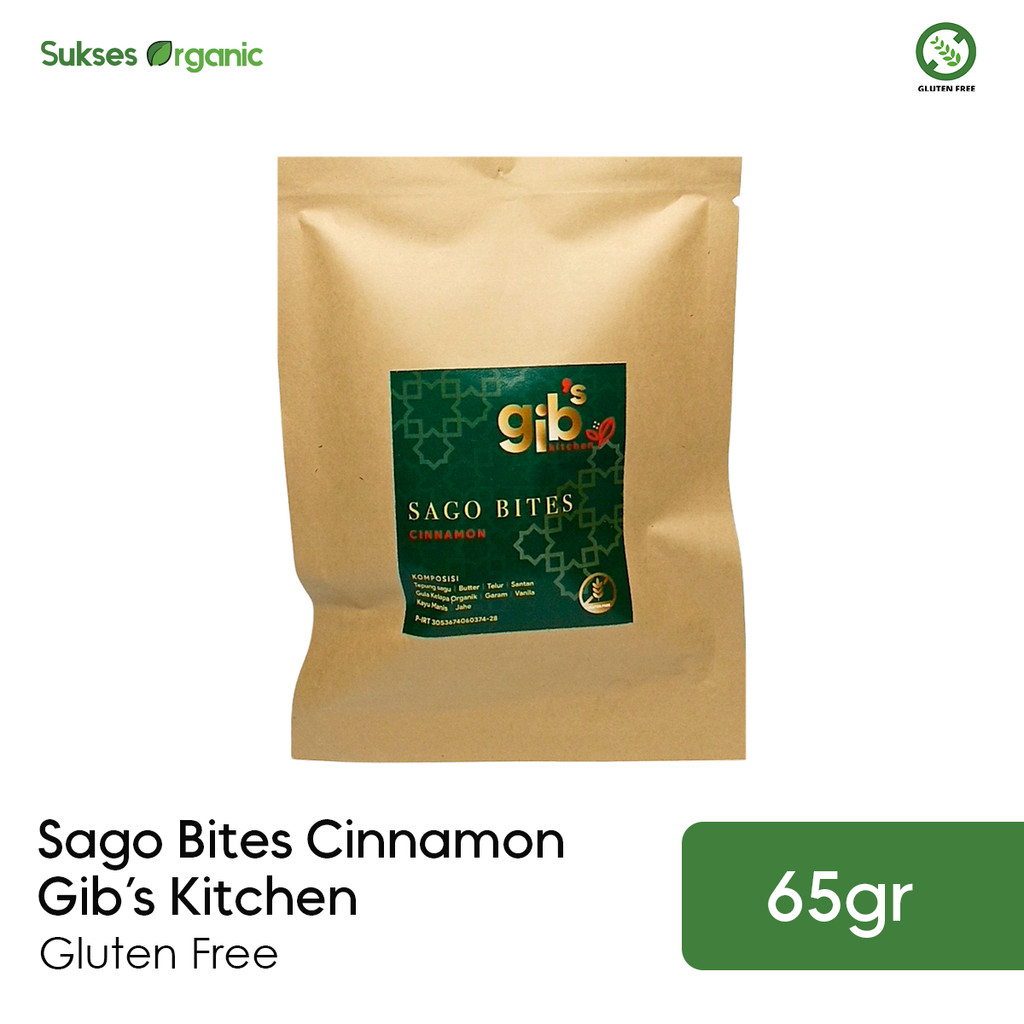 

Sago Bites Cinnamon Gib's Kitchen 65gr