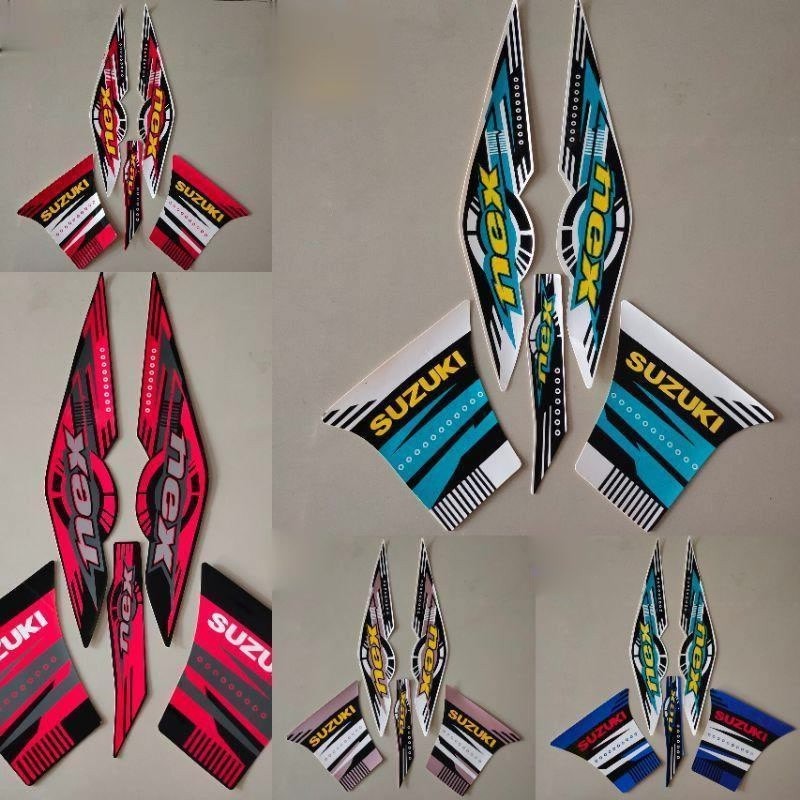 Striping Suzuki Nex 2012 2013 stiker suzuki nex