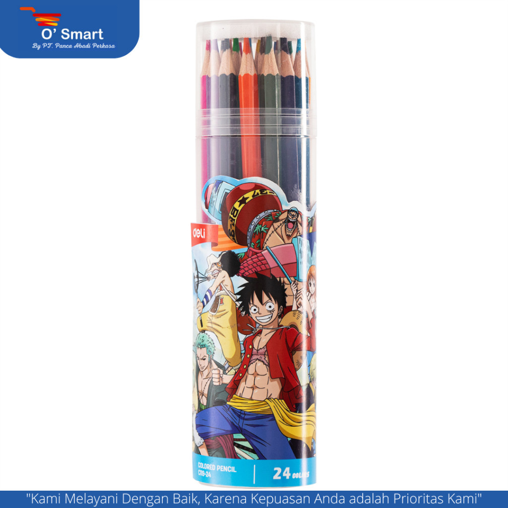 

BOBOMART X PENSIL 18 WARNA DELI TABUNG C119-18