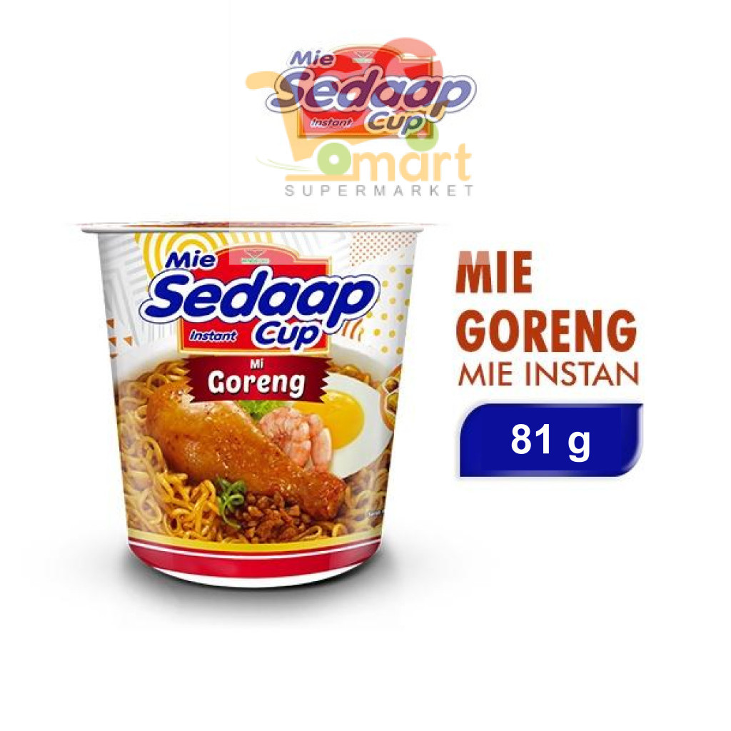 

Sedaap Mie Instan Cup Goreng 81 gr