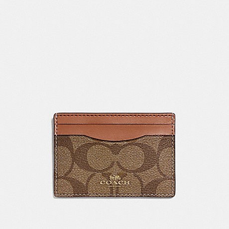 

Card Holder Card Case In Signature Canvas Logo - Hitam